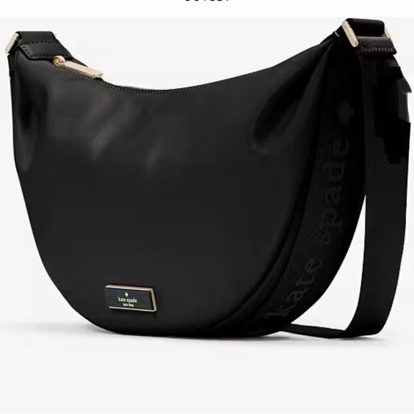 kate spade Handbags - Kate Spade Carter Nylon Sling - Black NWT